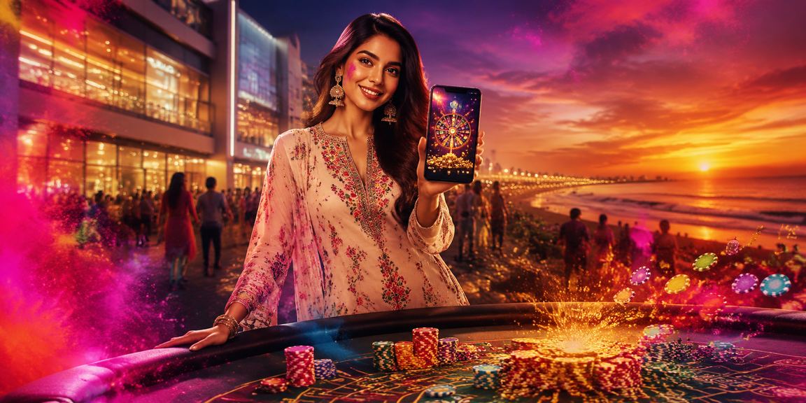 Mobile user browsing 1070 casino site in Chennai via smartphone